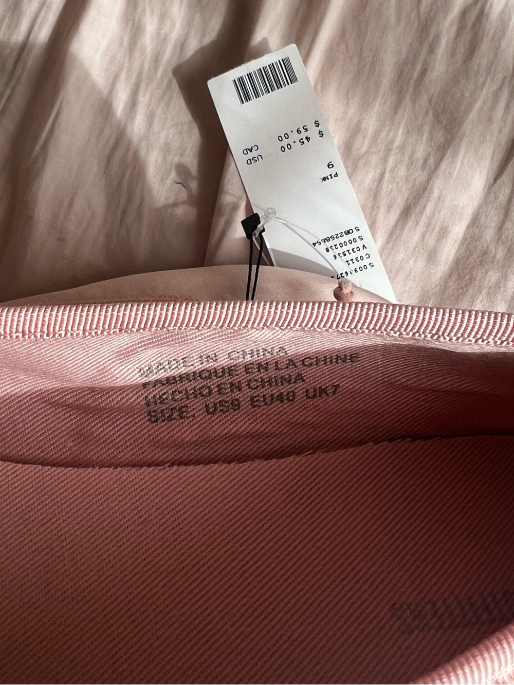Urban Outfitters Blush Pink Ballet Flats with Bow - Picture 5 of 9